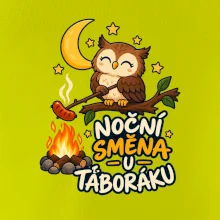 Noční směna u táboráku