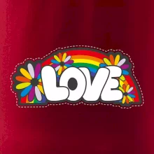 Love s duhou v pozadí