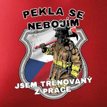 Hasič jsem trénovaný z práce
