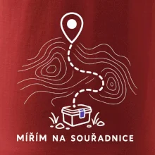 Mířím na souřadnice minimalistická trasa
