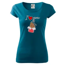 I love you and chocolate