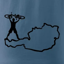 Cyklista - Mapa Rakouska