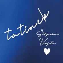 Mikina tatínek  se jmény dětí