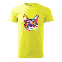 Kočka duhová hlava