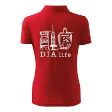 D I A life - kreslený insulin injekce a glukometr