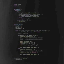 Python Generátor hodu kostkou Python Generátor hodu kostkou