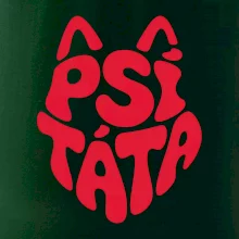 Psí táta nápis v hlavě