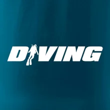 Diving nápis potápěč