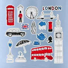 Velká Británie - kreslené ikonky Velká Británie - kreslené ikonky