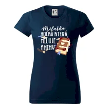 Kniha - Holka, která miluje knihy -  Vaše jméno