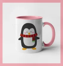 Tučňák se šálou