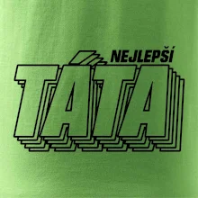 Nápis nejlepší táta
