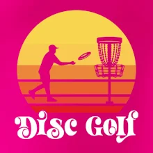 Disc golf postava vintage