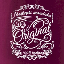 Vintage nejlepší maminka 100% kvalita