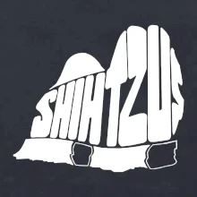 Shih-tzu - nápis v těle