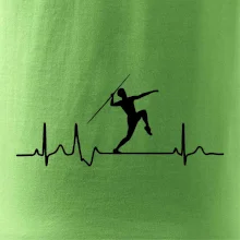 EKG hod oštěpem muž