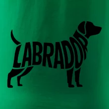 Labrador nápis v těle