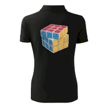 Rubikova kostka kreslená