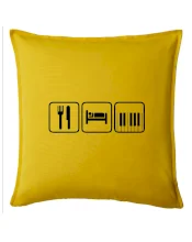 Eat sleep piano v řadě