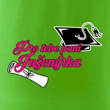 Pro tebe paní inženýrka