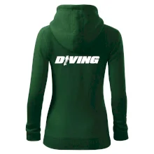 Diving nápis potápěč