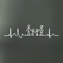 EKG rodina a dva kluci