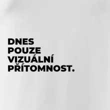 DNES POUZE VIZUÁLNÍ PŘÍTOMNOST.
