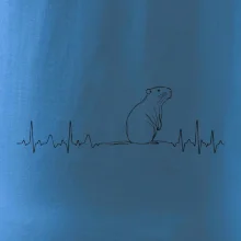 EKG křivka kapybara