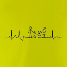 EKG rodina - kluk holka