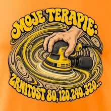 Moje terapie zrnitost 80 120 240 320 - vibrační bruska