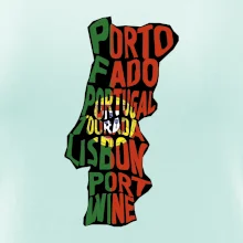 Mapy - názvy měst - Portugalsko