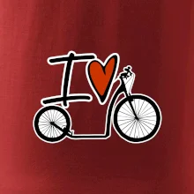 I love koloběžka velké a malé kolo