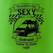 Nesnáším být sexy záchranář