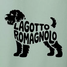 Lagotto romagnolo nápis v těle