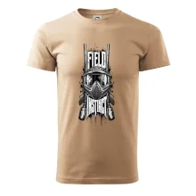 Černobílá maska field instinct paintball