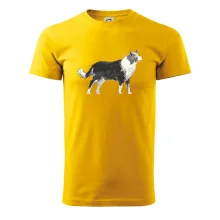 Border kolie kreslená