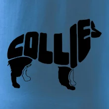 Border kolie písmo v těle