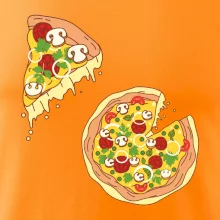 Pizza + Pizza kousek