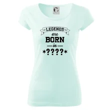 Legends are born in vlastní ročník