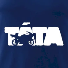 Táta nápis - motorka supersport