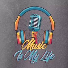 Music is my life sluchátka