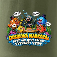 Dusíková narkóza když ryby vyprávějí vtipy