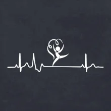 EKG moderní gymnastika stuha