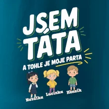 Jsem táta a tohle je moje parta  (obrázky a jména dětí)