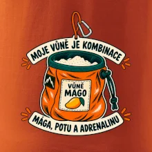 Vůně mága potu a adrenalinu