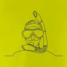 Potápěč jedním tahem