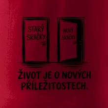 Dveře  - starý sračky - nový sračky