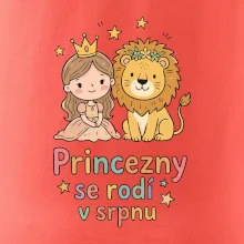 Dětský obrázek - princezny se rodí v srpnu