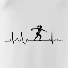 EKG hod diskem