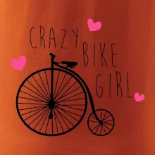 Crazy bike girl